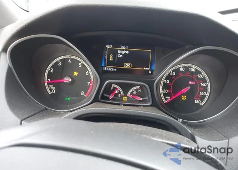 2016 Ford Focus St из США, поврежденный, VIN 1FADP3L9XGL253365